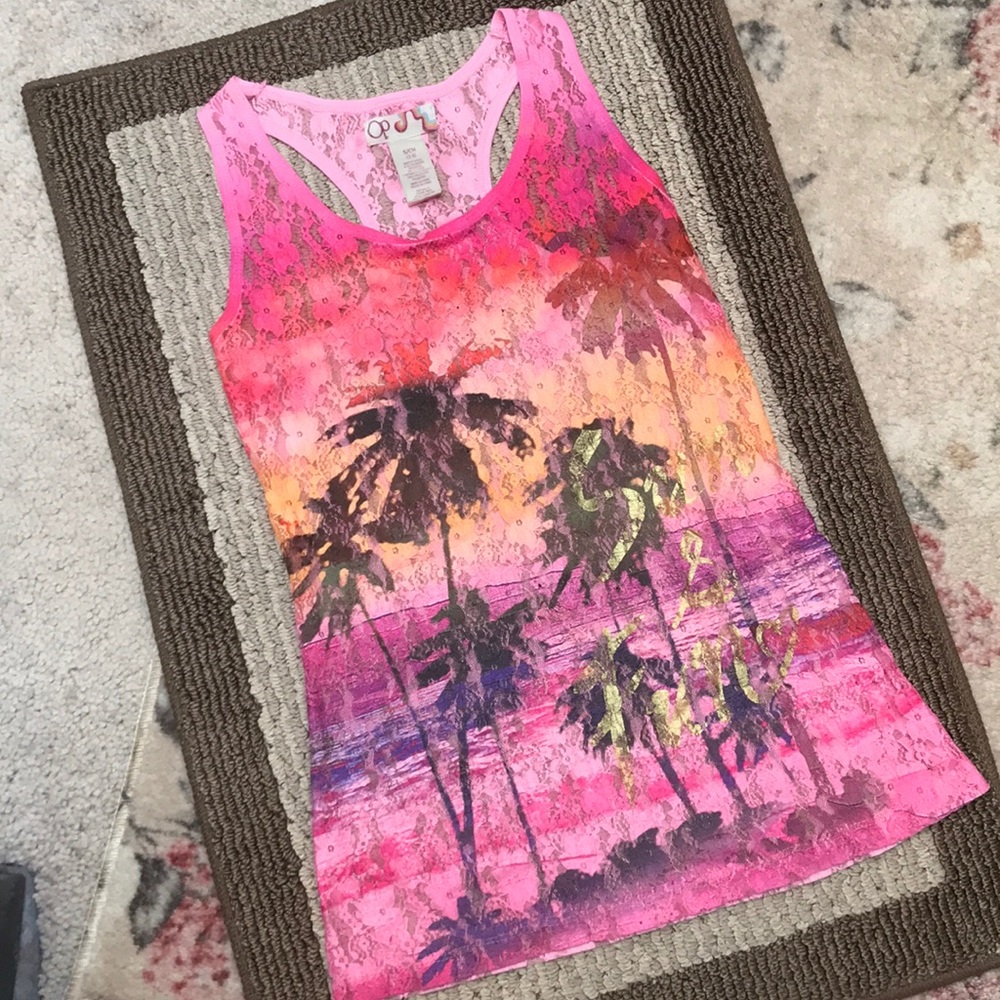 Ladies Ocean Pacific “Sun & Fun” Tank